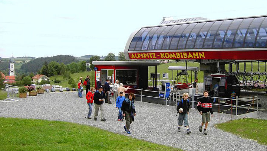 Alpspitzbahn in Nesselwang im Allgäu