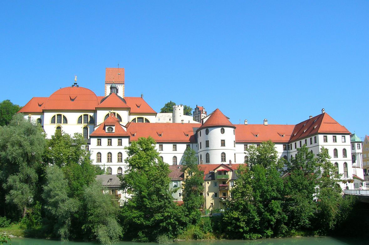 Benediktinerkloster St. Mang in Füssen im Allgäu